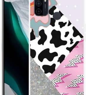 EAH Back Cover for OPPO A53 (Multicolor, Silicon)
